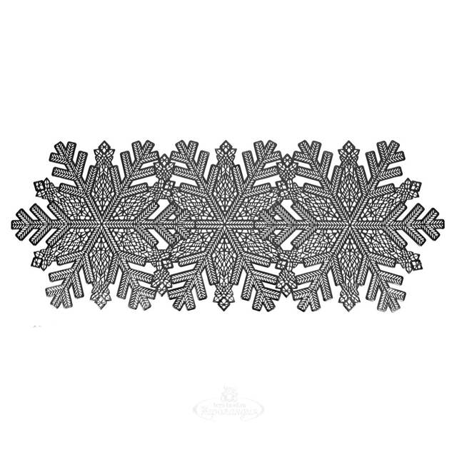 Плейсмат Селин 90*32 см черный Koopman