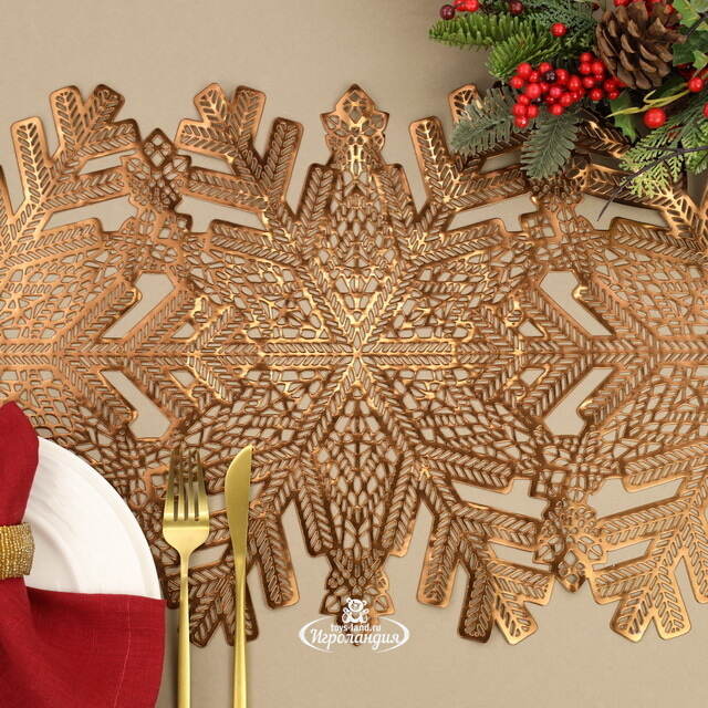 Плейсмат Селин 90*32 см медный Koopman