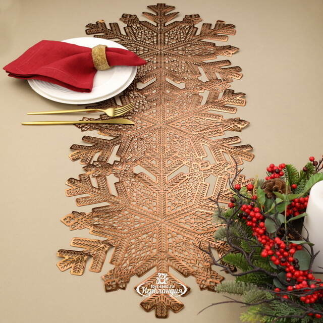 Плейсмат Селин 90*32 см медный Koopman