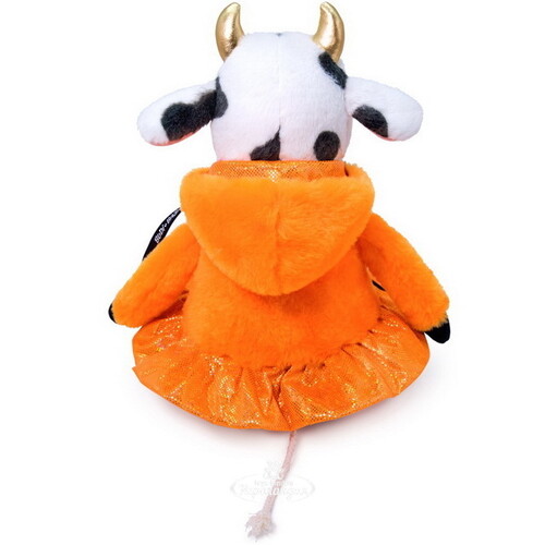 Мягкая игрушка Оранжевая Корова 28 см - Ингрид из Копенгагена Budi Basa