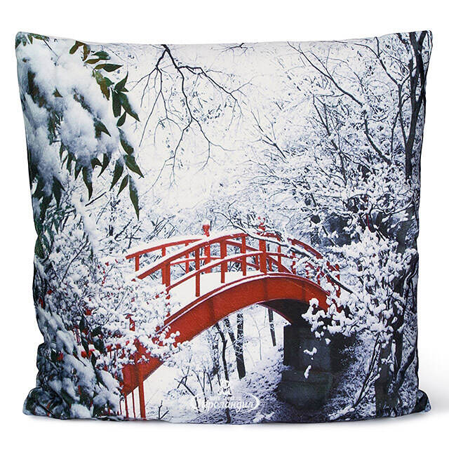 Декоративная подушка с лампочками Mystery Bridge 45*45 см, на батарейках Peha (Пеха)