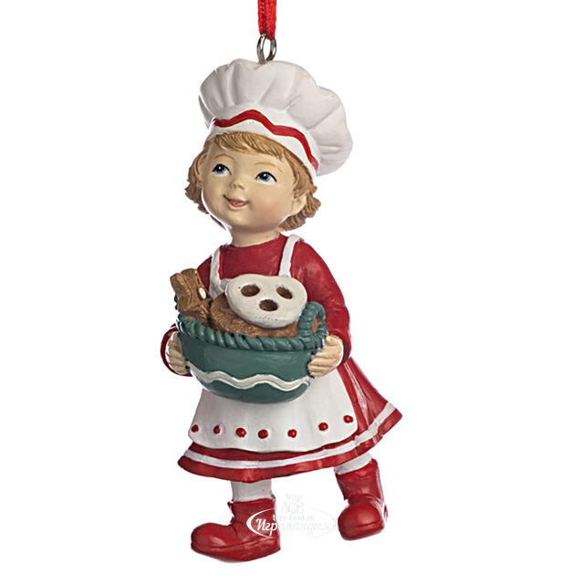 Елочная игрушка Девочка Люси - Baby Bakery 10 см, подвеска Goodwill (Гудвилл)