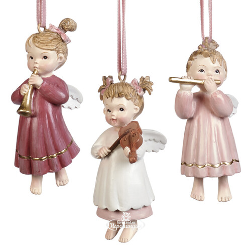 Набор елочных игрушек Baby Angels 9 см, 3 шт, подвеска Goodwill