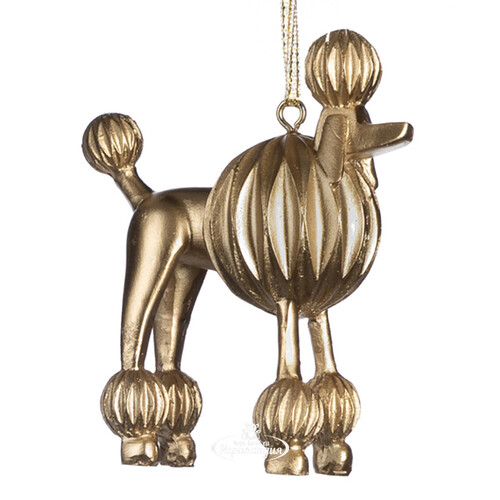 Елочная игрушка Великолепный пес - Королевский пудель 12 см, подвеска Goodwill