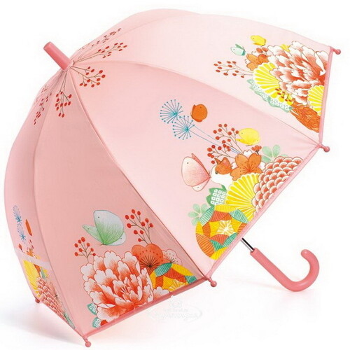 Детский зонтик Цветочный сад 68 см Djeco