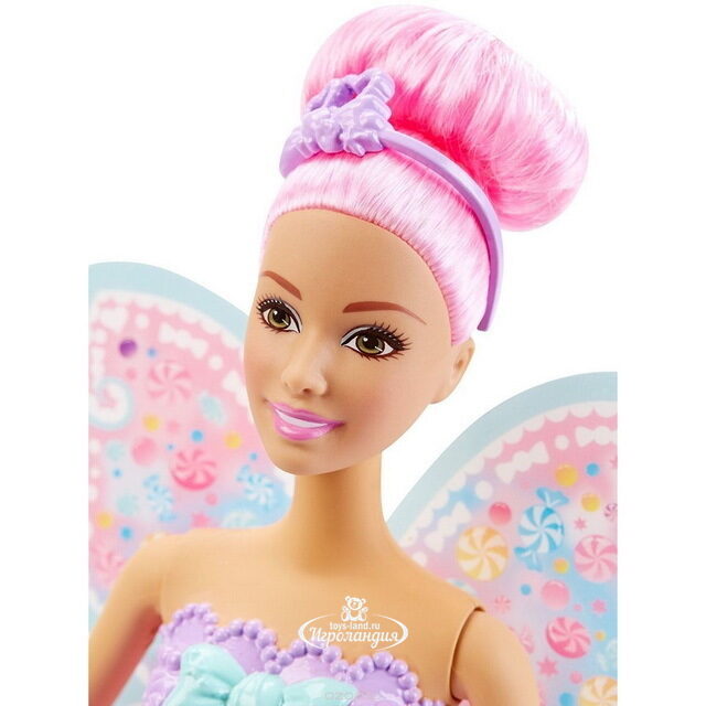 Кукла Барби - Фея в розово-сиреневом наряде 29 см Mattel