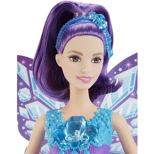 Кукла Барби - Фея в фиолетово-голубом наряде 29 см Mattel