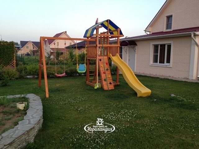 Детская игровая площадка Аляска для улицы, дерево Самсон