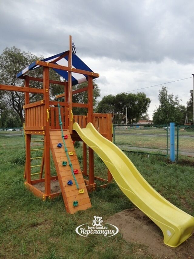 Детская игровая площадка Бретань для улицы, дерево Самсон