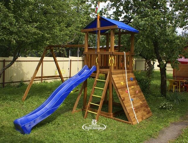 Детская игровая площадка "Мадагаскар" для улицы, дерево Самсон