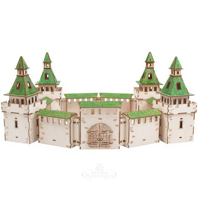 Набор-конструктор Последний Богатырь - Крепость 36*28 см дерево Model Toys