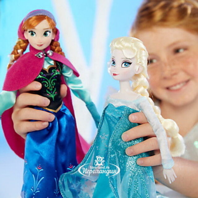 Кукла Дисней Эльза с Олафом - Холодное Сердце 30 см Disney Store