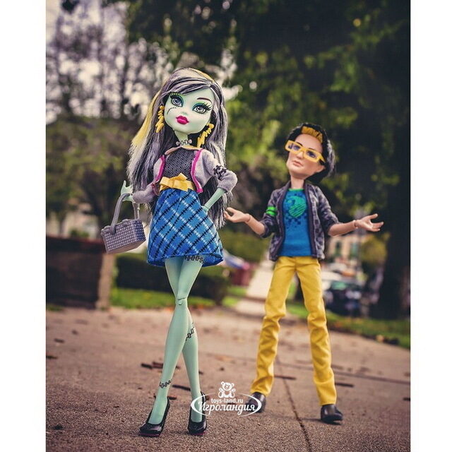 Набор кукол Джексон Джекил и Фрэнки Штейн На пикнике 26 см (Monster High) Mattel