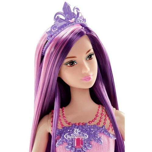 Кукла Барби - Принцесса с длинными фиолетовыми волосами 29 см Mattel