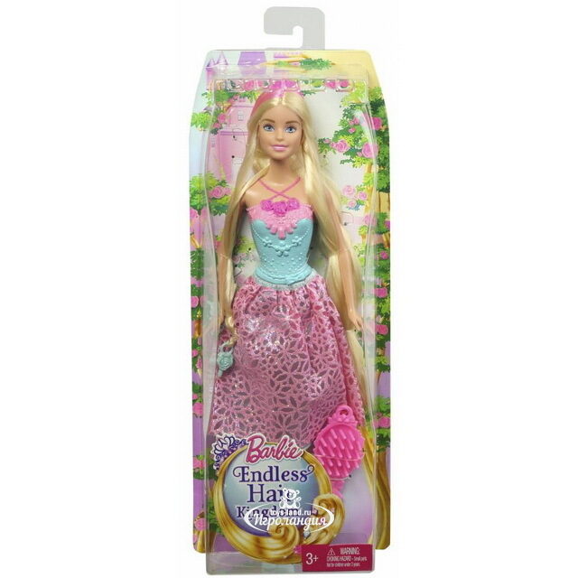 Кукла Барби - Принцесса с длинными светлыми волосами 29 см Mattel