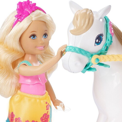 Кукла с пони Челси - сестра Барби Mattel