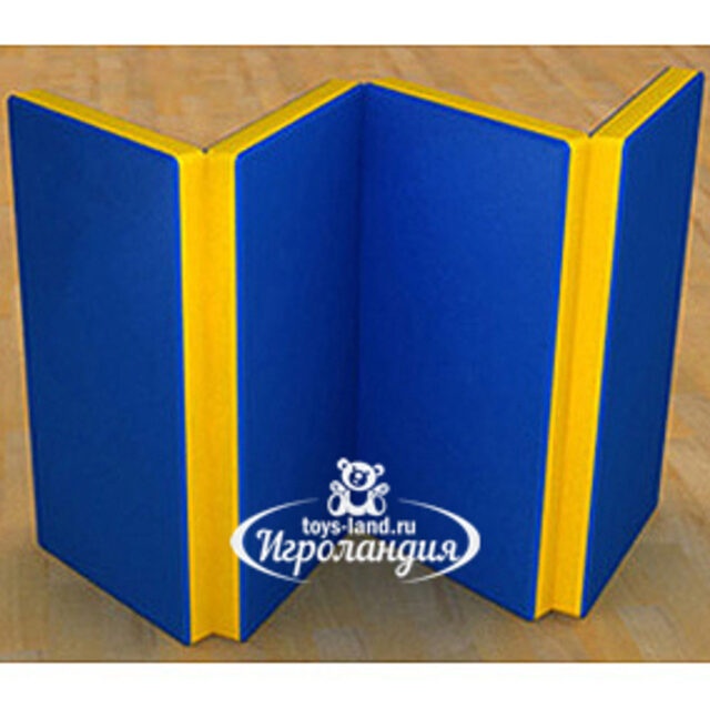 Мат гимнастический складной, 2*1 м Самсон