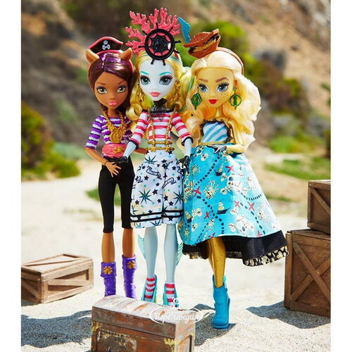 Кукла Дана Джонс Пиратская авантюра - Кораблекрушение 26 см (Monster High) Mattel