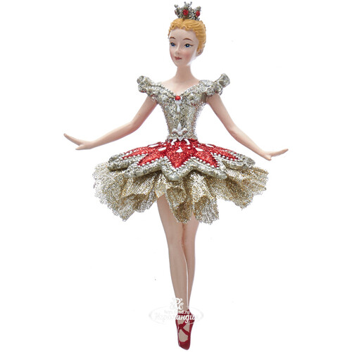 Елочная игрушка Балерина Каролина - Бирмингемский театр 15 см, подвеска Kurts Adler