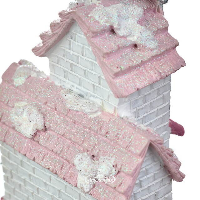 Елочная игрушка Птичка Физалия - Fiaba Rosa 10 см, подвеска Kurts Adler (Куртс Адлер)