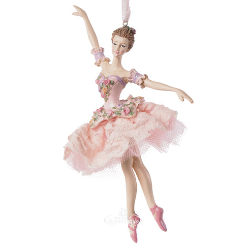 Елочная игрушка Балерина Фелиция - Антраша Безансона 11 см, подвеска Kurts Adler