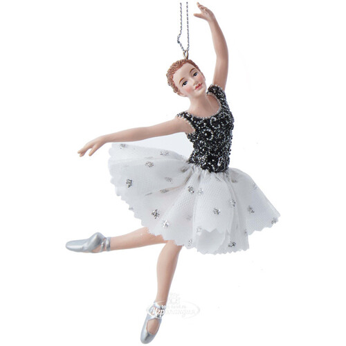 Елочная игрушка Танцовщица Аврора - Ласточкин балет 15 см, подвеска Kurts Adler