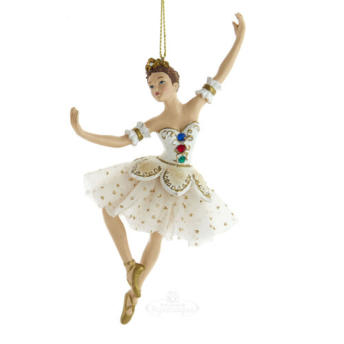 Елочная игрушка Балерина Берта - Ballet Giselle 17 см, подвеска Kurts Adler