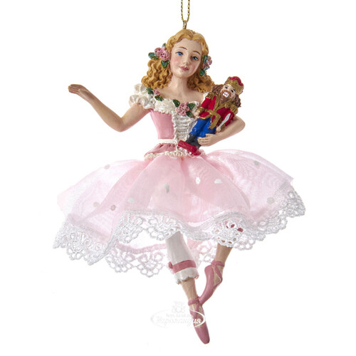 Набор елочных игрушек Щелкунчик: Meilleur Ballet 12 см, 4 шт, подвеска Kurts Adler