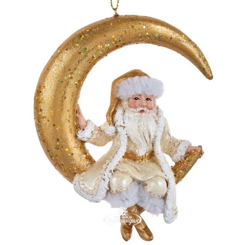 Елочная игрушка Санта Клаус - Christmas Magician 11 см, подвеска Kurts Adler