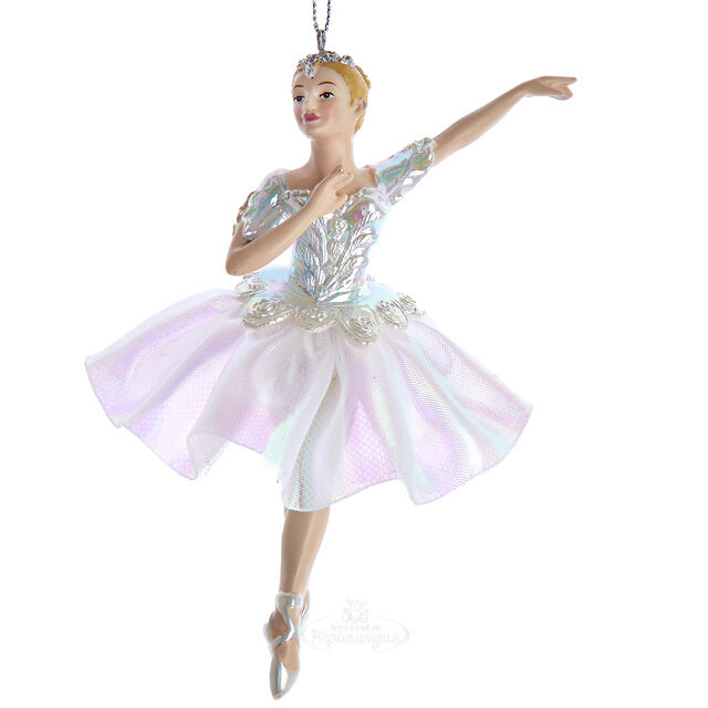 Елочная игрушка Балерина Аделаида - Opalescence 17 см, подвеска Kurts Adler