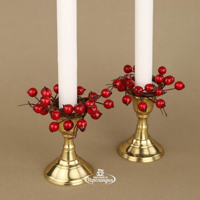 Венок для свечи Ягодный Джем 7 см Swerox