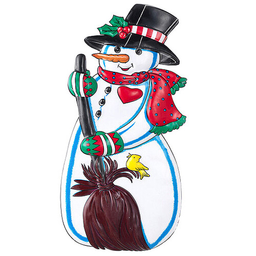 Панно Снеговик, 60*30см Snowmen