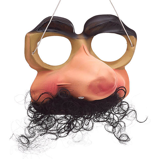 Карнавальная маска Очки с носом и усами Snowmen