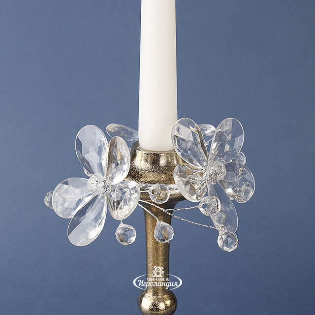 Венок для свечи Roubaix - Лунный Свет 14 см Swerox