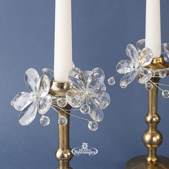 Венок для свечи Roubaix - Лунный Свет 14 см Swerox