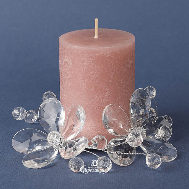 Венок для свечи Roubaix - Лунный Свет 14 см Swerox