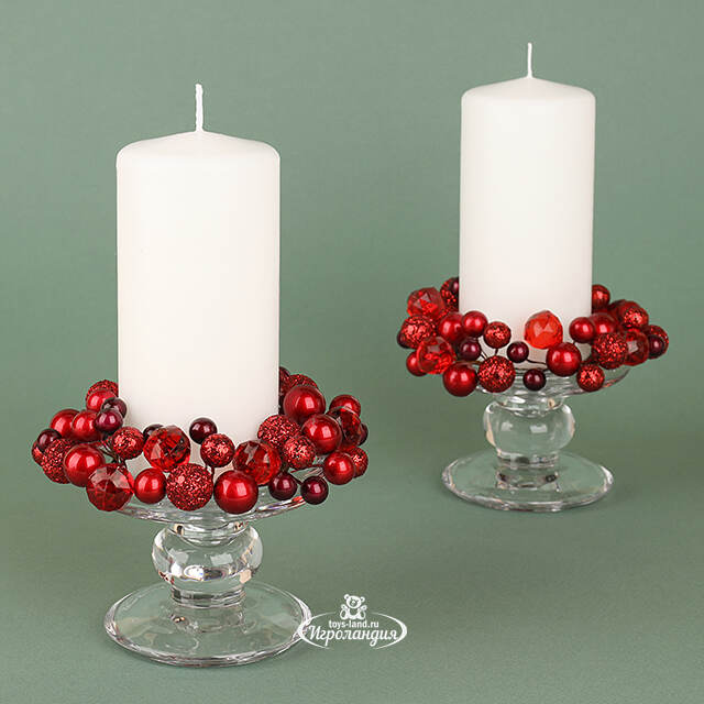 Венок для свечи Nanterre - Сочные Ягодки 12 см Swerox