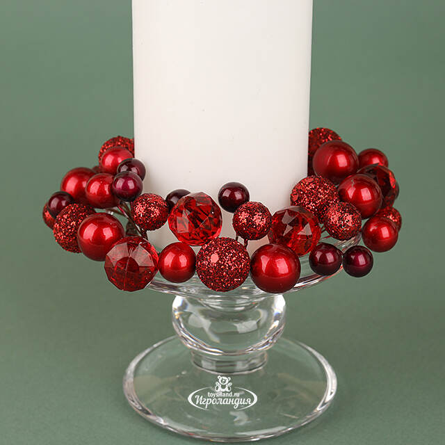 Венок для свечи Nanterre - Сочные Ягодки 12 см Swerox