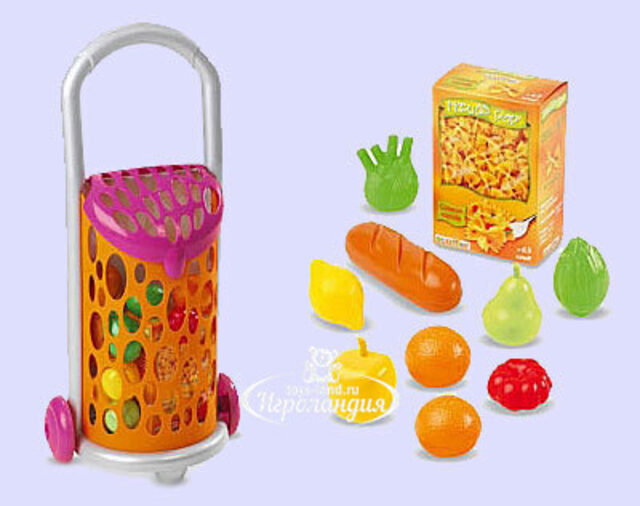 Игрушка Тележка с продуктами
