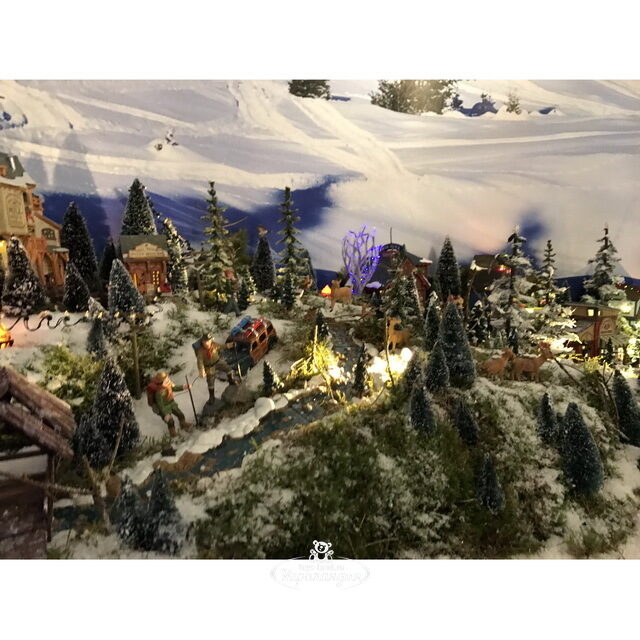 Основа для композиции Новогодний еловый лес (малый), 29*23*10 см Lemax