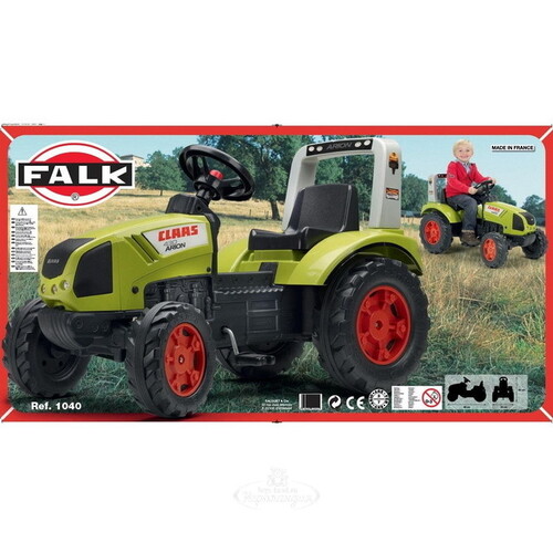 Педальный трактор Claas 103 см Falk