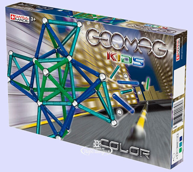 Конструктор GEOMAG Kids Color, 88 дет.