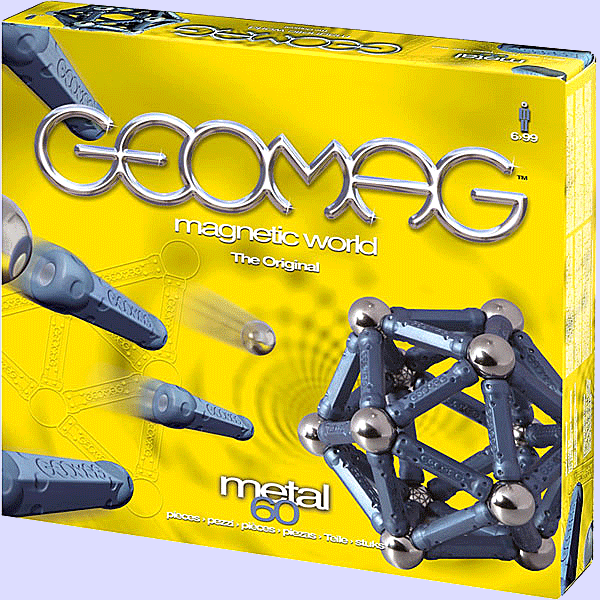 Конструктор GEOMAG Metal, 60 дет.
