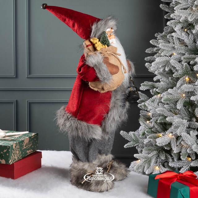 Норвежский Санта с подарками и фонариком 60 см Peha