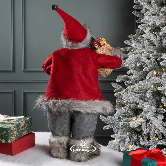 Норвежский Санта с подарками и фонариком 60 см Peha