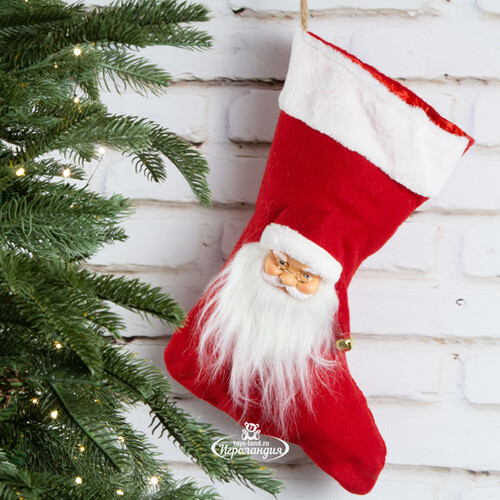 Новогодний носок Санта - Зимнее настроение 42 см Peha