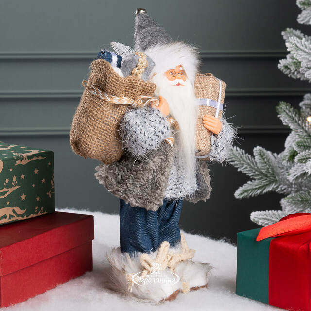 Фигура под елку Санта на прогулке под Валкенбургом 25 см Peha