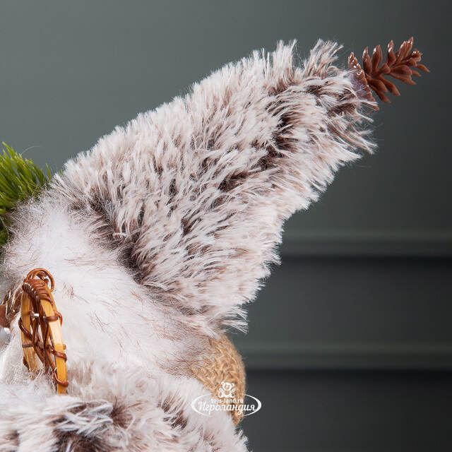 Фигура под елку Санта - Скандинавский кудесник с подарками 25 см Peha