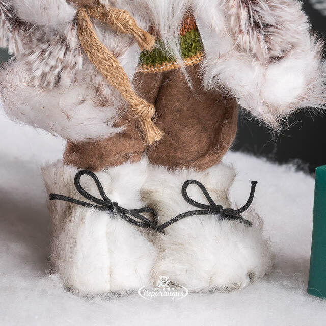 Фигура под елку Санта - Скандинавский кудесник с подарками 25 см Peha