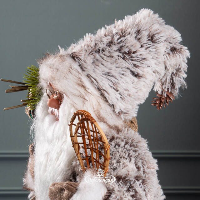 Фигура под елку Санта - Скандинавский кудесник с подарками 45 см Peha